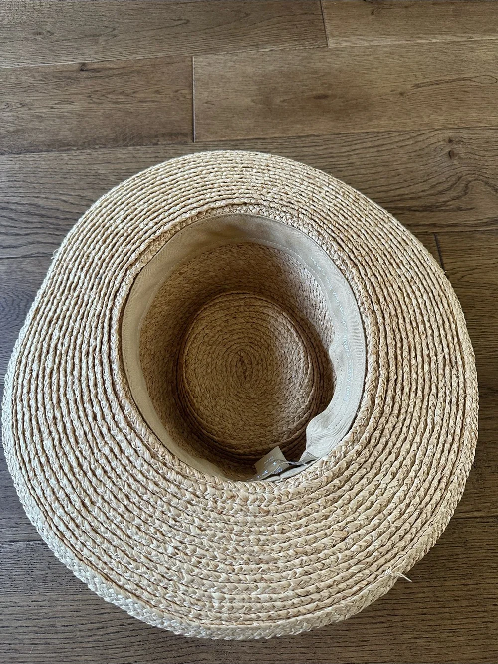New NWOT Gigi Pip 100% Straw Hat 55 XS Classic